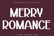 Merry Romance, a Script Font by InermediaSTUDIO (Thumbnail 1 of 8)
