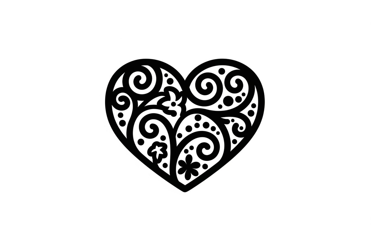Ornate Heart Vector Bundle, an Illustration by Designs_River (Photo 21 of 51)
