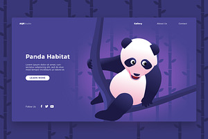 Panda - Banner & Landing Page