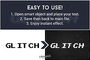 Glitch Text Effects, a Layer Style Add-On by Krukowski Graphics (Thumbnail 3 of 3)