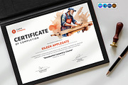 Carpenter Training Certificate, a Stationery Template by DesignDevisers (Thumbnail 2 of 10)