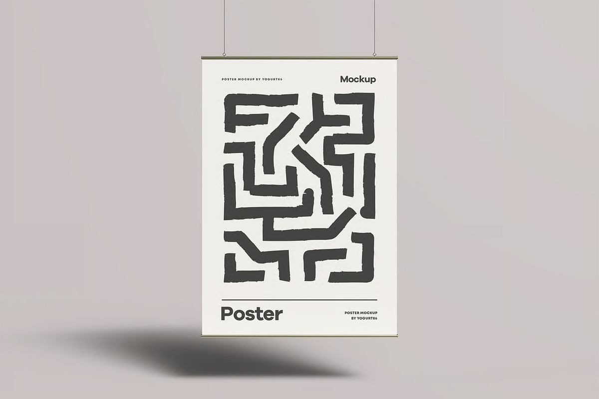 Poster Mock up, an Advertising Mockup by zippypixelstudio (Photo 9 of 13)