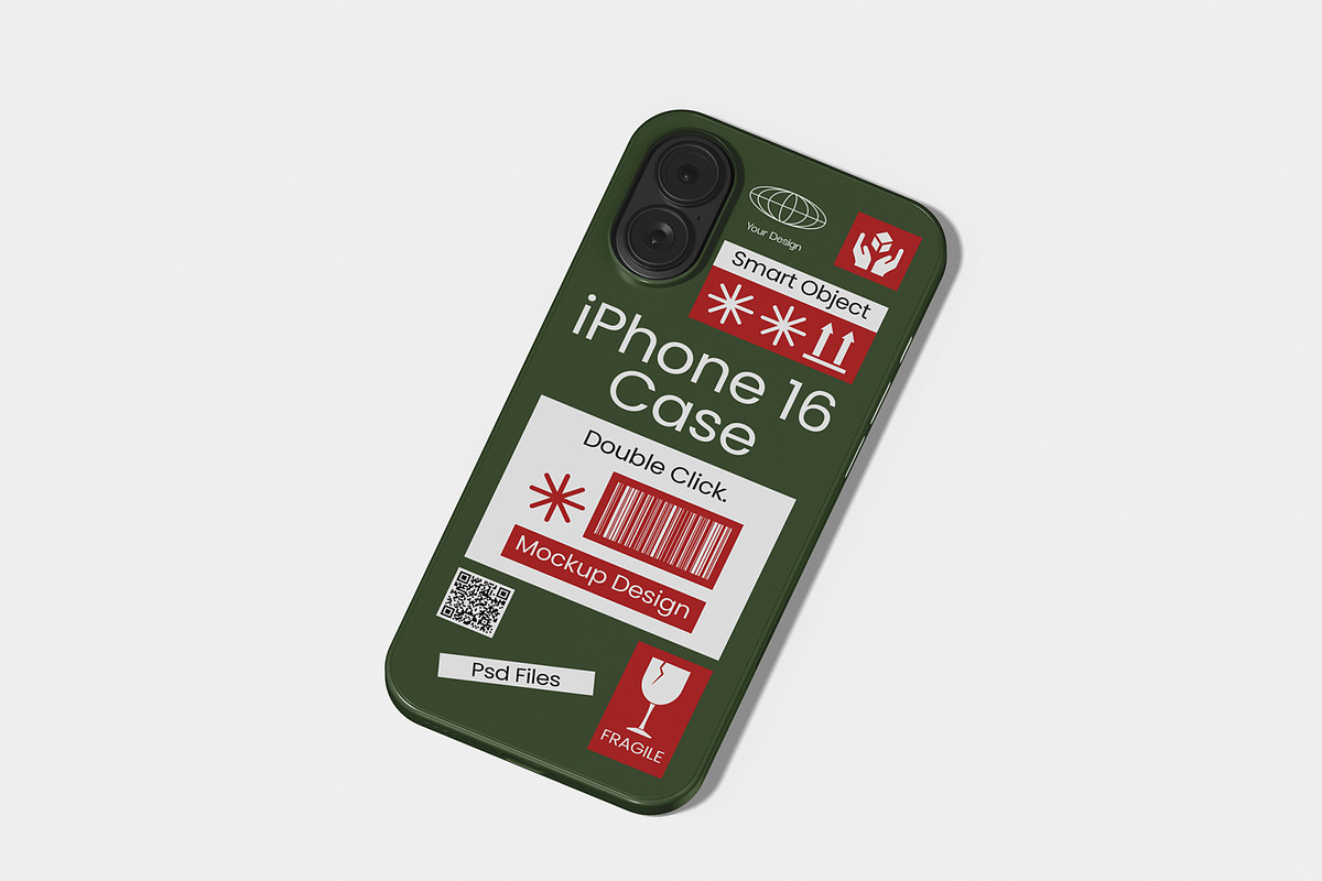 iPhone Case Mockup, an iPhone Mockup by Unerispace (Photo 2 of 3)