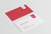 Minimal Pattern Business Card V2, a Business Card Template by Shahjhan (Thumbnail 3 of 4)