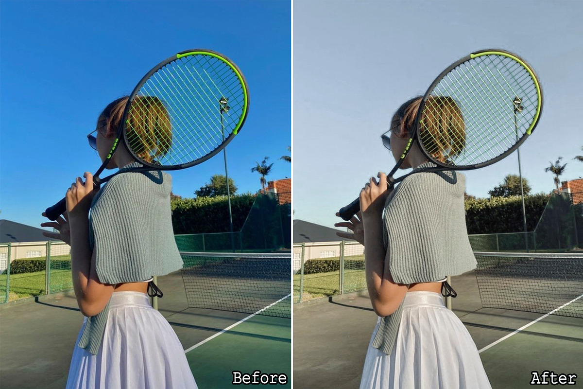 14 Tennis Lightroom Presets, a Preset Add-On by Presets by Yevhen (Photo 9 of 10)