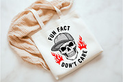 Fun Fact I Don't Care Png, an Illustration by Watercolor design (Thumbnail 3 of 3)