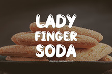 Bubble Display Font-Ladyfinger Soda