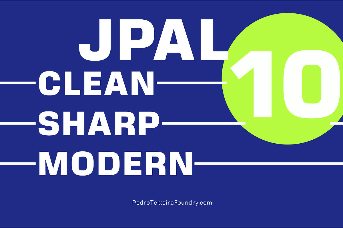 JPAL10 Modern Sans Serif Font Family, a Sans Serif Font by vectalex (Photo 1 of 8)