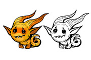 Joyful & Scary Monsters, an Illustration by NadyaKo (Thumbnail 8 of 13)