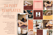 Bloom Yoga Fire Canva Template, a Social Media Template by The Inspired Brand (Thumbnail 3 of 6)