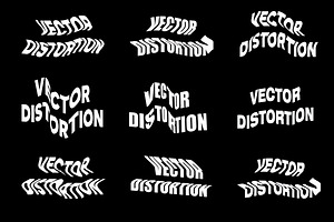 Vector Distortion Illustrator Kit