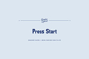 Player 2 Retro Arcade Pixel Font, a Blackletter Font by Graphic Spirit (Thumbnail 8 of 8)