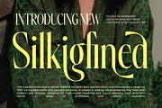 Silkigfined Elegant Luxury Serif, a Serif Font by timelesstype.co (Thumbnail 1 of 15)