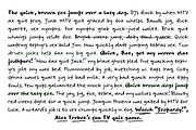 Strangeways handwritten sans font, a Script Font by Ana's Fonts (Thumbnail 6 of 7)