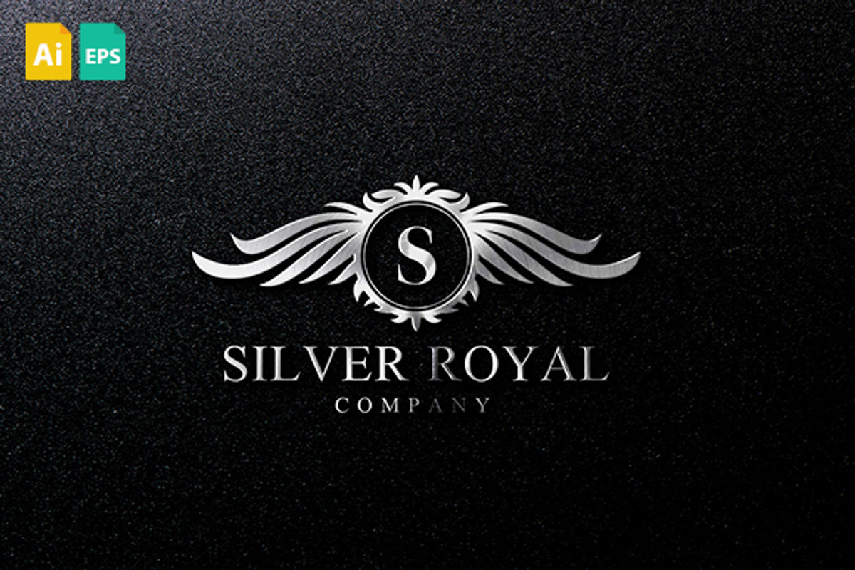Silver Royal Logo, a Branding & Logo Template by Schneider Design Store (Photo 1 of 3)