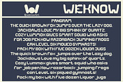 Light Years font, a Font by weknow (Thumbnail 7 of 8)