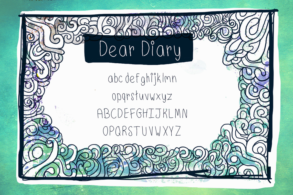 Handmade Fonts Set, a Font by LydiaDistracted (Photo 10 of 15)