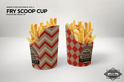 Paper Scoop Cup Packaging Mockup, a Cups & Container Mockup by INCDesign (Thumbnail 3 of 7)