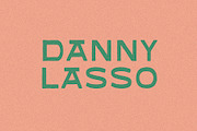 Danny Lasso I A Hyrid Font, a Sans Serif Font by Taylor Penton (Thumbnail 2 of 4)