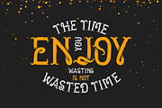 Golden dust typeface, a Font by Gleb Guralnyk (Thumbnail 3 of 3)