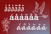 Whimsical Handwritten serif Fonts, a Handwritten Font by MaxArt Foundry (Thumbnail 9 of 13)