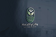 Healthy Life - Wellness Logo, a Branding & Logo Template by Design_Planet (Thumbnail 1 of 5)