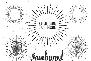 Vintage Vector SUNburst