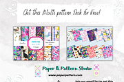 Grandmillennial Hydrangea Floral, a Pattern Graphic by Paper & Pattern Studio (Thumbnail 9 of 9)