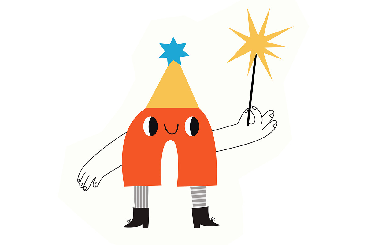 Cute Birthday Monsters Clipart, an Object Graphic by the_myro (Photo 6 of 11)