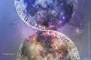 Cosmic Iris Space Backgrounds