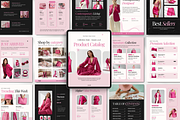 Wholesale Catalog Canva Template, a Brochure Template by DigiPax (Thumbnail 1 of 10)