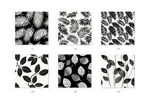 Spring Seamless Patterns Set