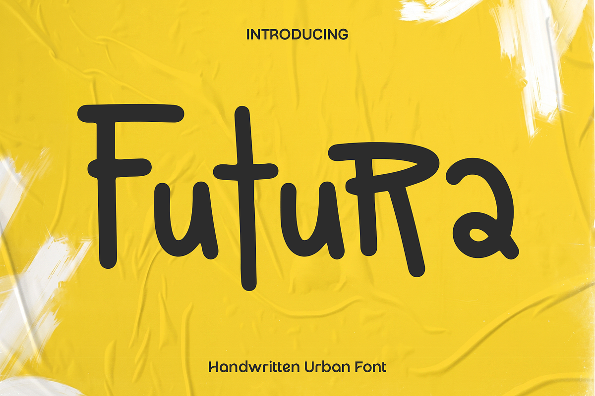 Futura - Handwritten Urban Font, a Sans Serif Font by Luna Shop (Photo 1 of 5)