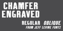 Chamfer Engraved JNL