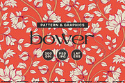 Morris Style Medieval Floral Pattern, a Pattern Graphic by likorbut (Thumbnail 1 of 13)