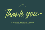 Megatter Breathin Modern Bruh Font, a Script Font by Letterena Studios Script (Thumbnail 15 of 15)