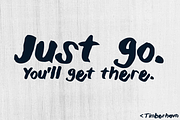 Timberhavn Thick Brush Font, a Font by NorthCoastCreative (Thumbnail 2 of 5)