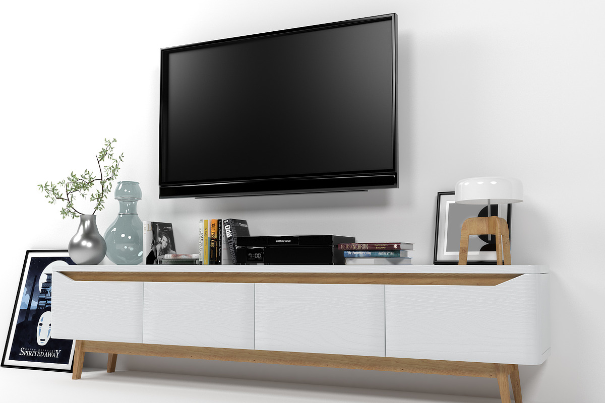 TV stand 1702, a Furniture 3D Model by inDahouze (Photo 7 of 9)