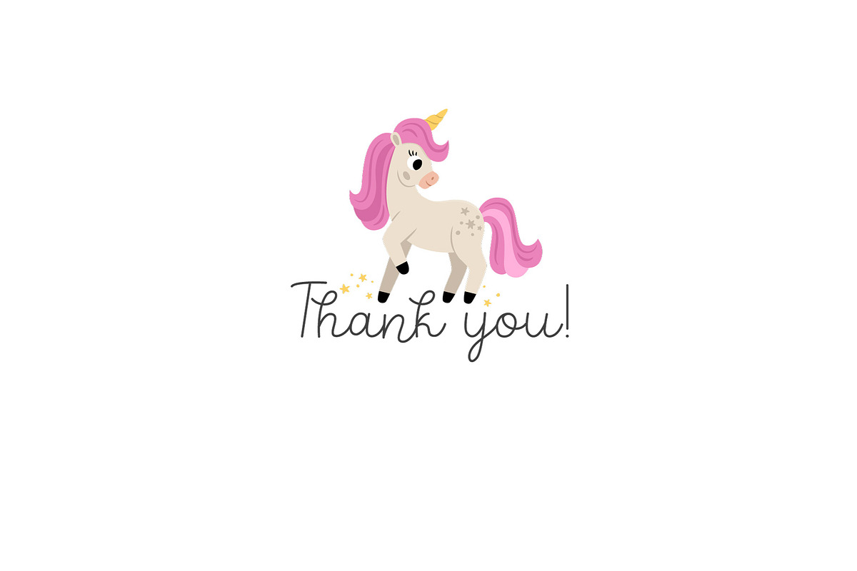 Unicorn fantasy clipart and designs, an Animal Illustration by Lexi Claus (Photo 9 of 9)