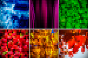 20 Pixelated Backgrounds, a Texture Graphic by Carlos Fernando (Thumbnail 2 of 7)