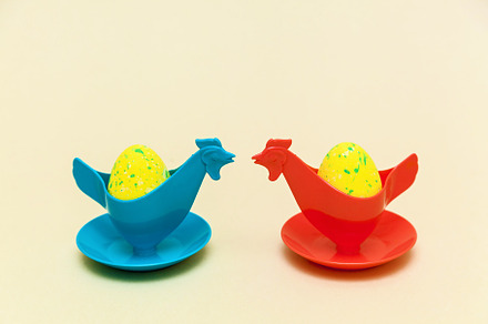 Chicken Egg Stands, an Arts & Entertainment Photo by Photostock