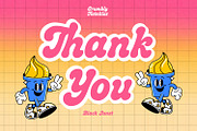 Crumbly Twinkles - Groovy Playful, a Script Font by Black Junst (Thumbnail 10 of 10)