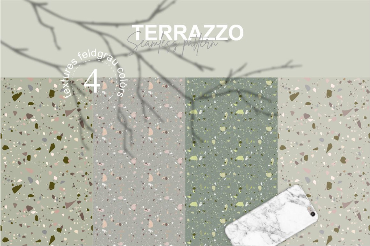 TERRAZZO - seamless pattern., a Texture Graphic by Collection by VY (Photo 10 of 13)