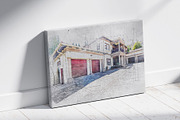 House Concept Sketch Art Effect, an Action Add-On by MRI STUDIO (Thumbnail 5 of 29)