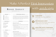 Modern Resume Template - Rosie, a Resume Template by AntDesignStudio (Thumbnail 9 of 9)