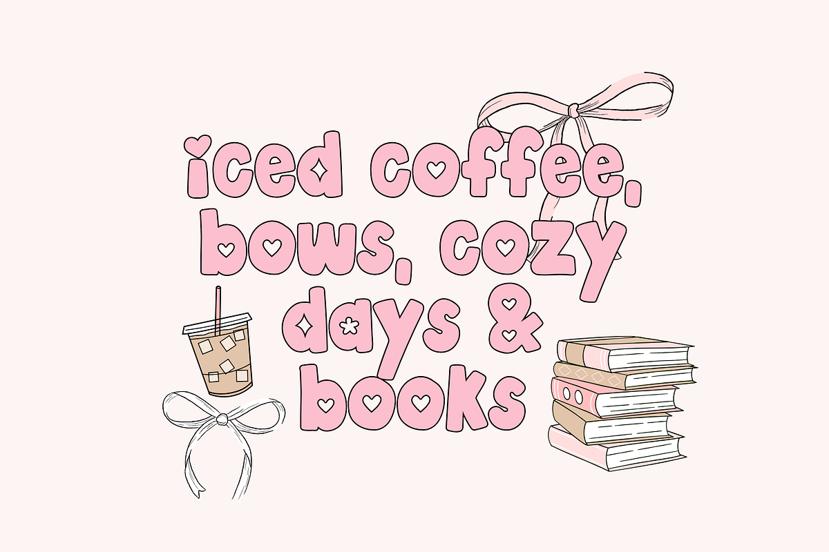 Pretty Girl Font, a Handwritten Font by Design Pixie (Photo 2 of 7)