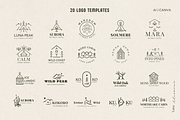 Retreat & Cabin Logo Collection, a Branding & Logo Template by Alisovna (Thumbnail 2 of 14)
