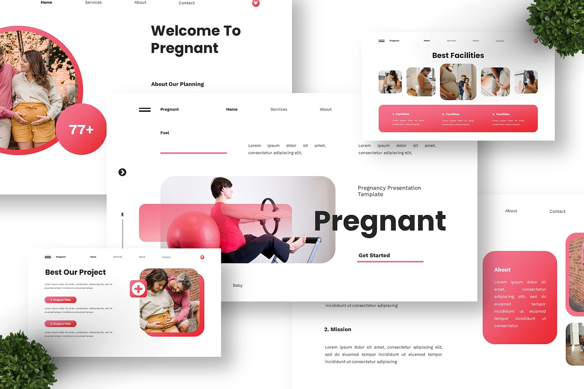 Pregnant - Pregnancy Google Slide preview 2