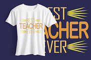 Teacher Vector Design Bundle, a Print Template by Active Designers (Thumbnail 6 of 6)