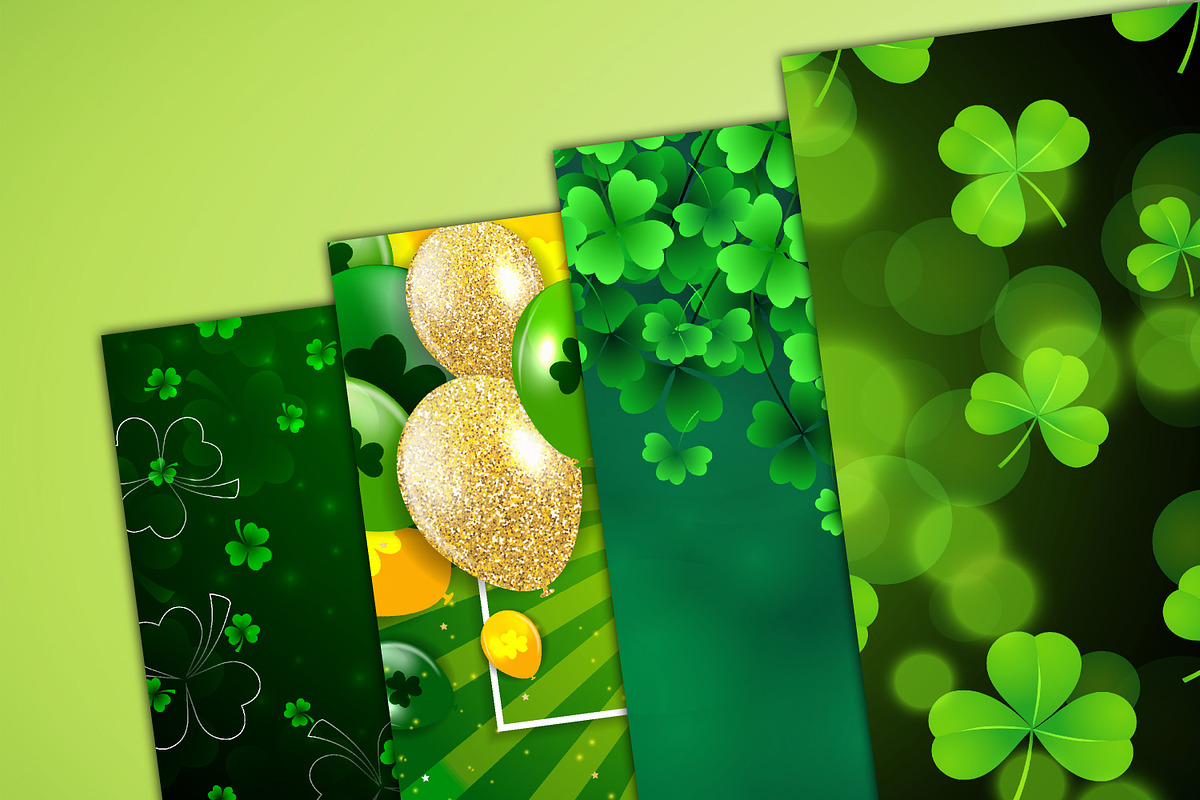 St Patricks Day Background, a Background Graphic by Digital Studio (Photo 5 of 5)